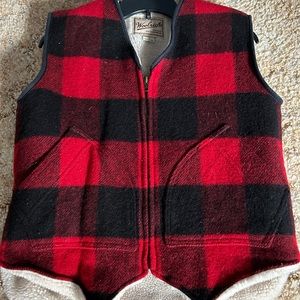 Checkered Wool Vest